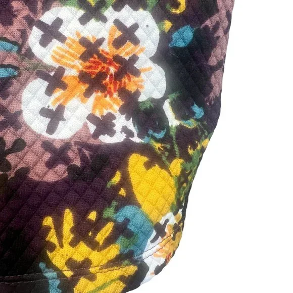 Lularoe Womens Size S "Cassie"  Plum Floral Knit Pencil Skirt Casual Business - Picture 8 of 9